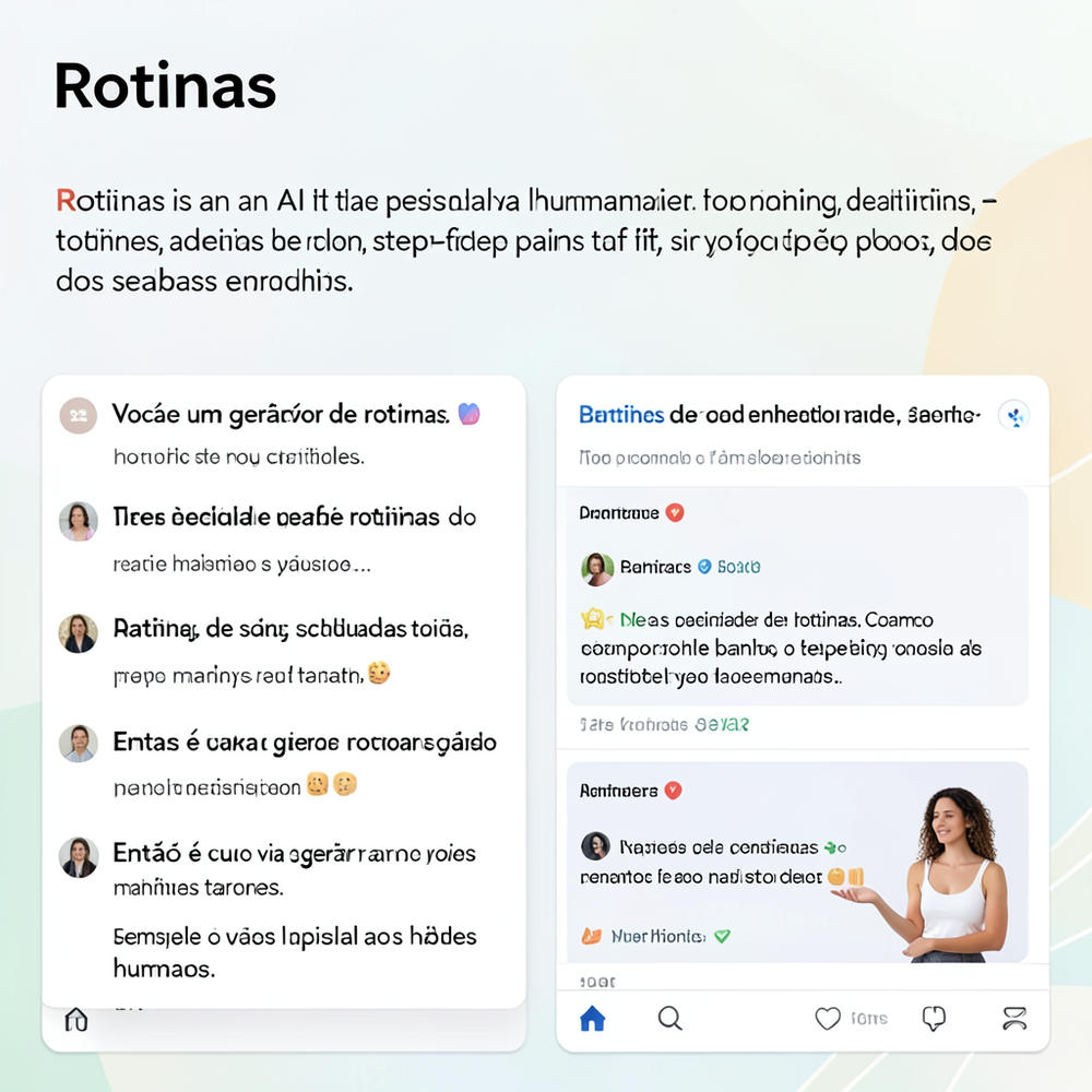Rotinas website