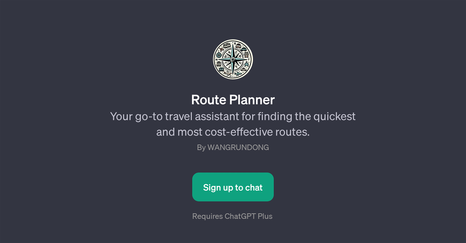 Route Planner website