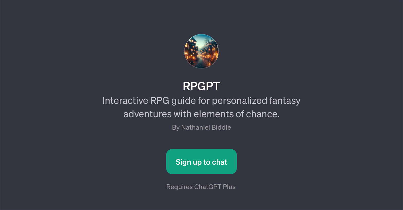 RPGPT website