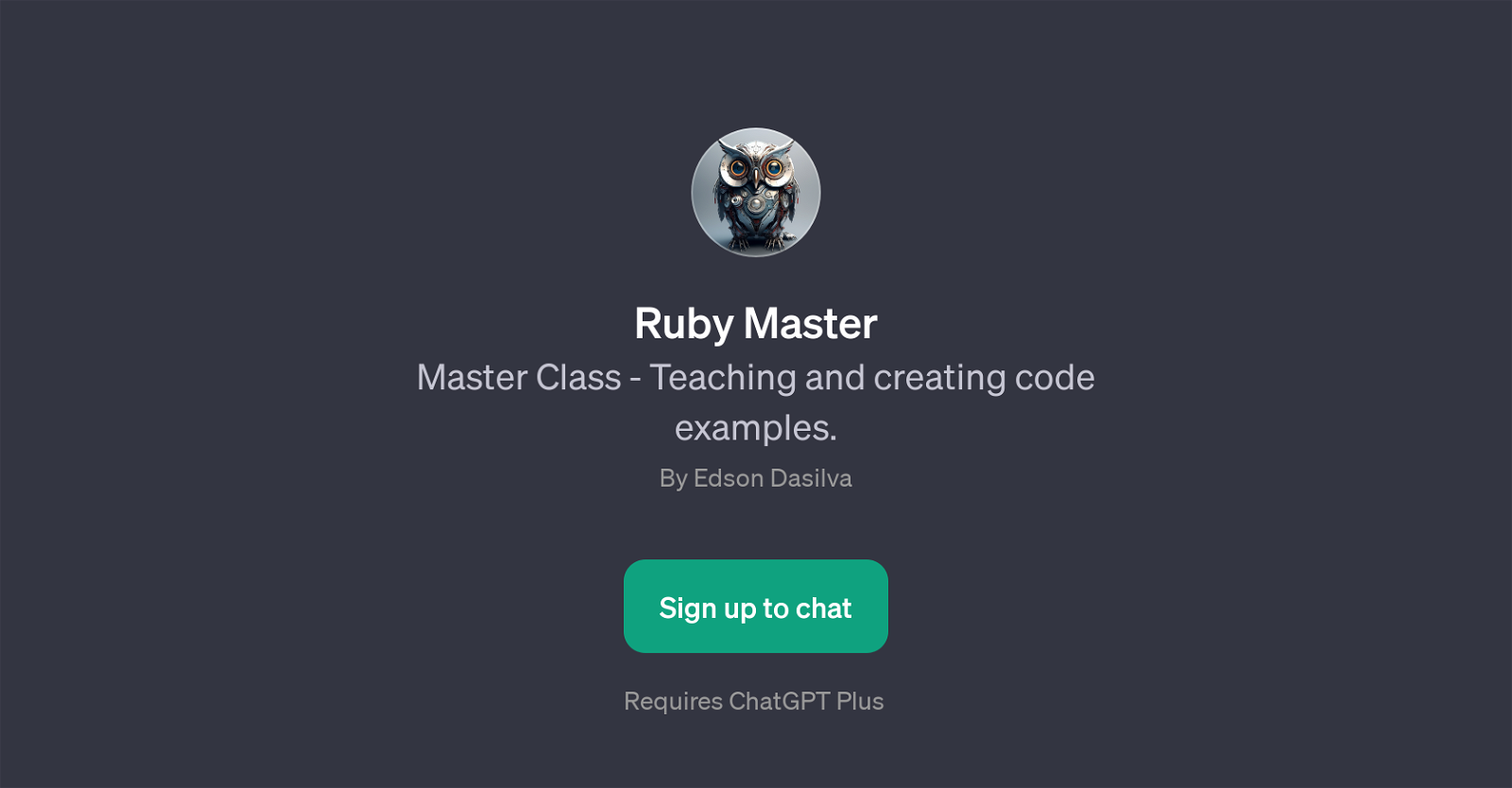 Ruby Master website