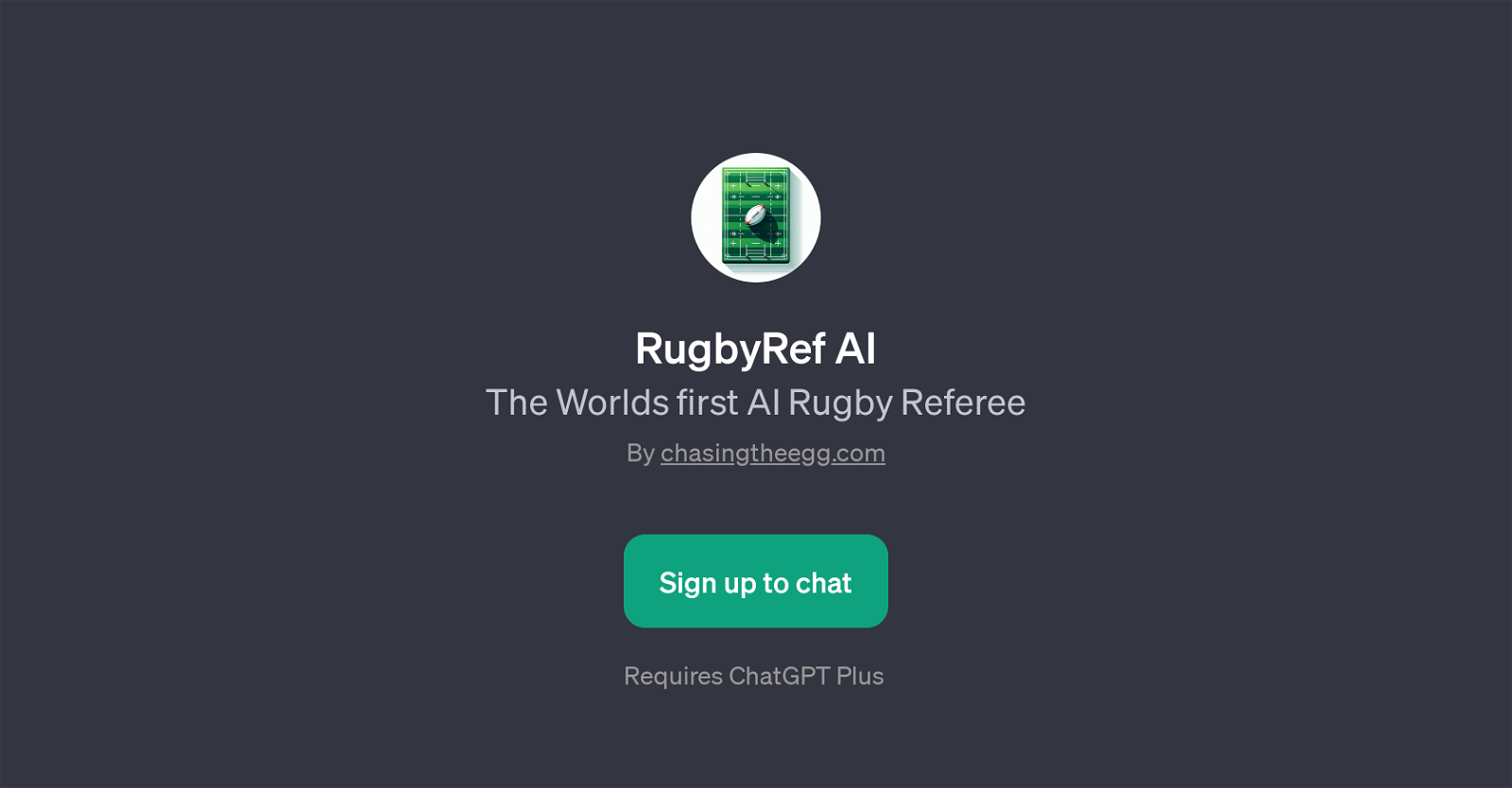 RugbyRef AI website