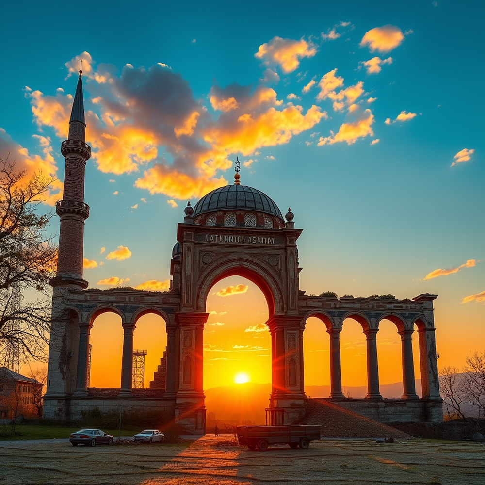 Ruins of the Tatar palace in Bakhchisarai website