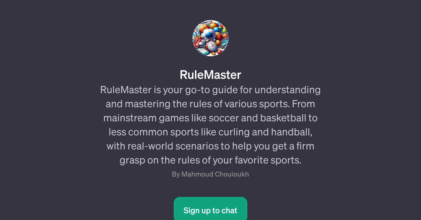 RuleMaster website
