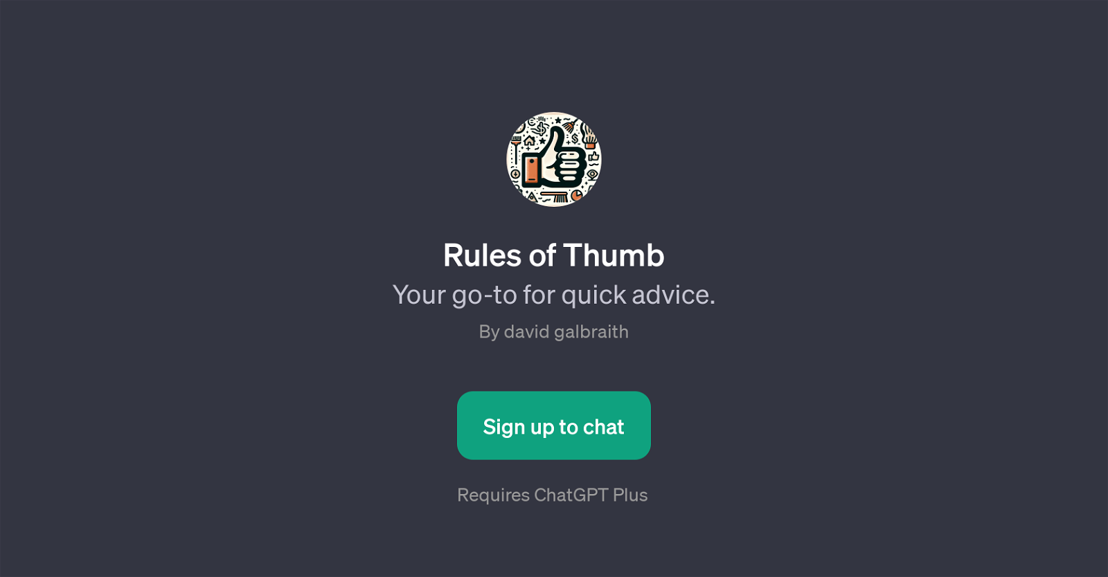 Rules of Thumb website