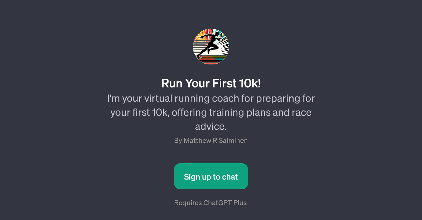 Run Your First 10k website
