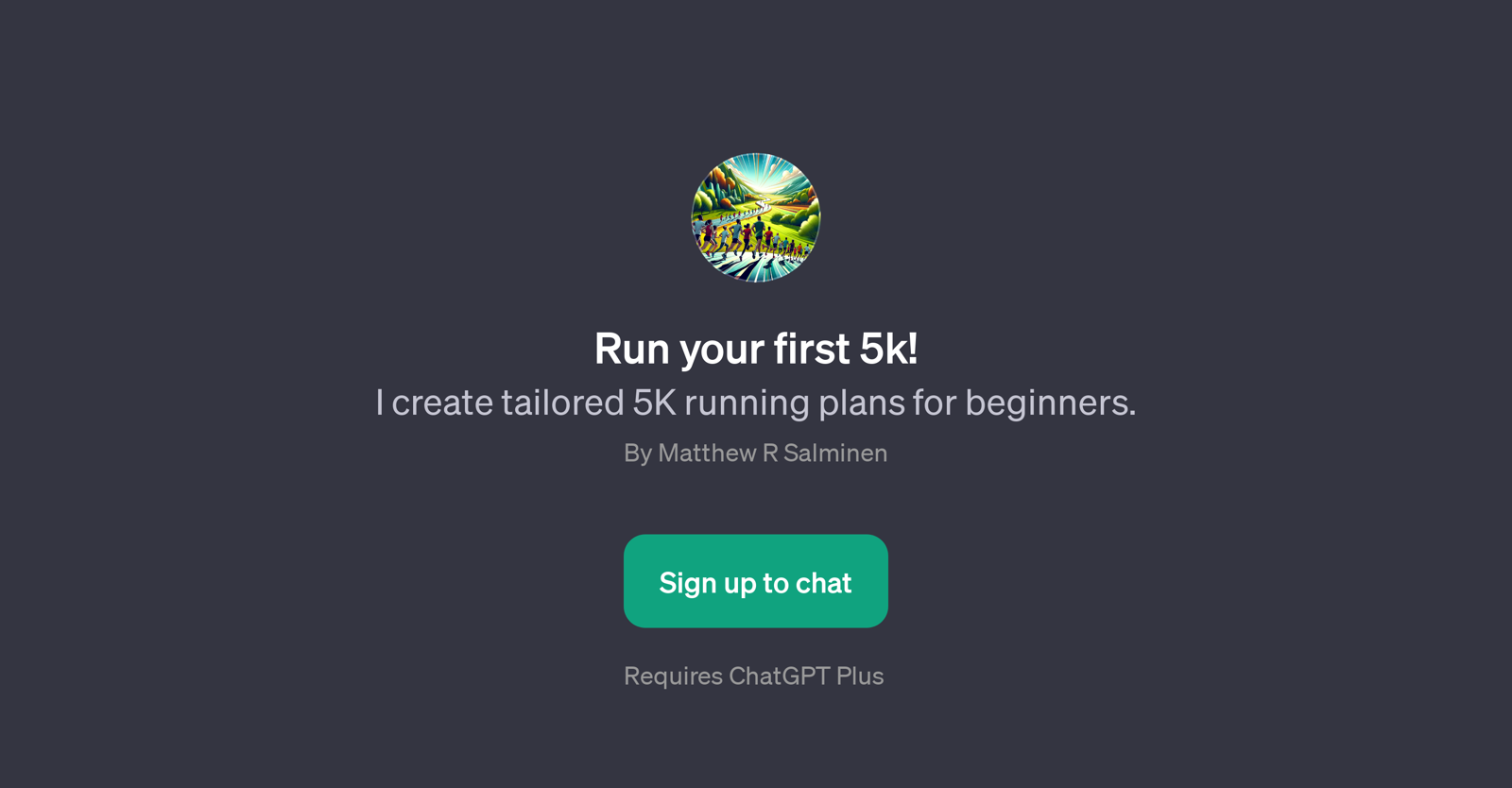 Run your first 5k! website