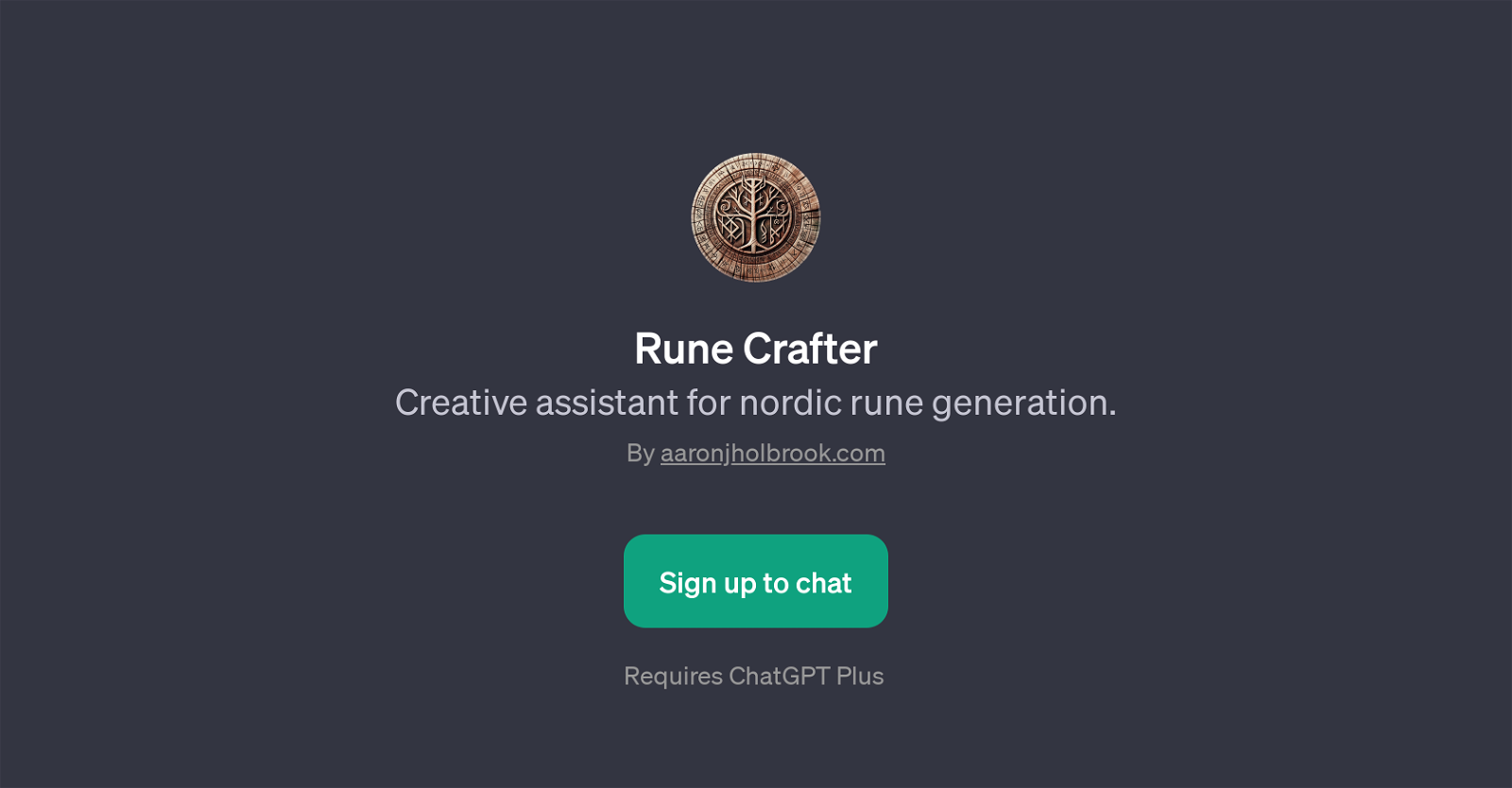 Rune Crafter website