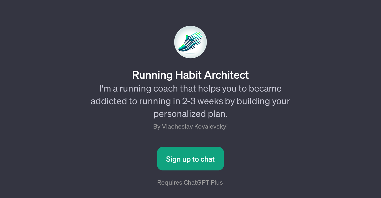 Running Habit Architect website