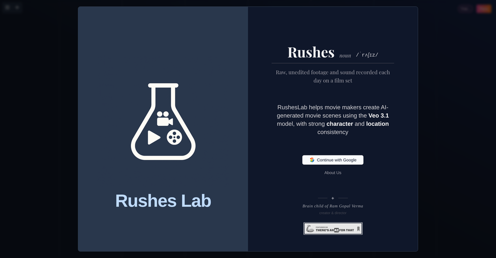 Rusheslab website