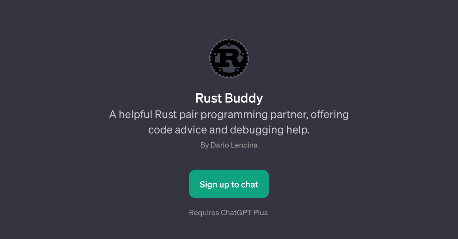 Rust Buddy website