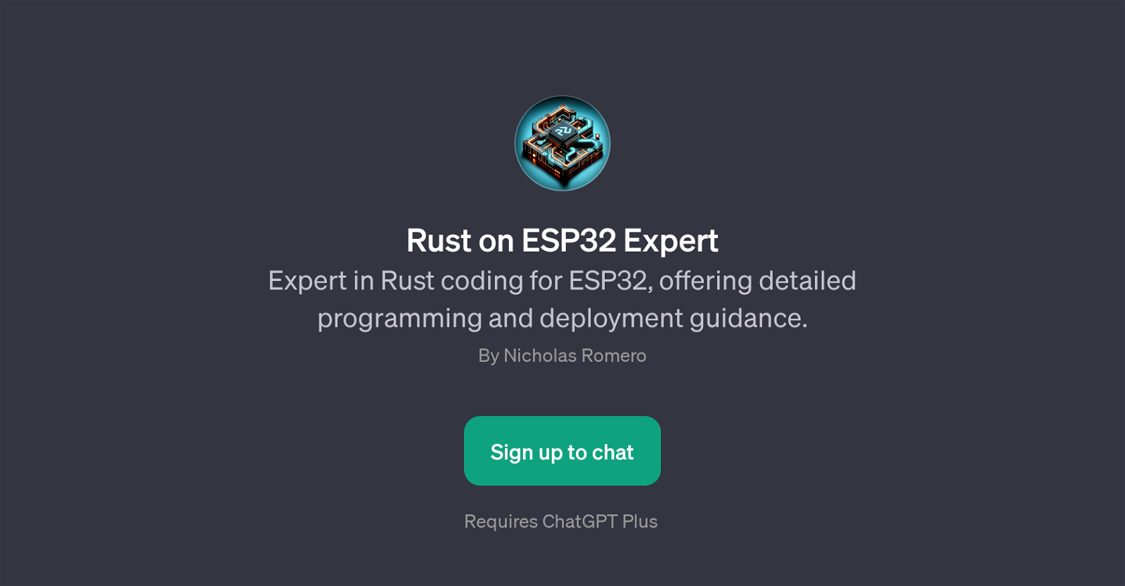 Rust on ESP32 Expert website