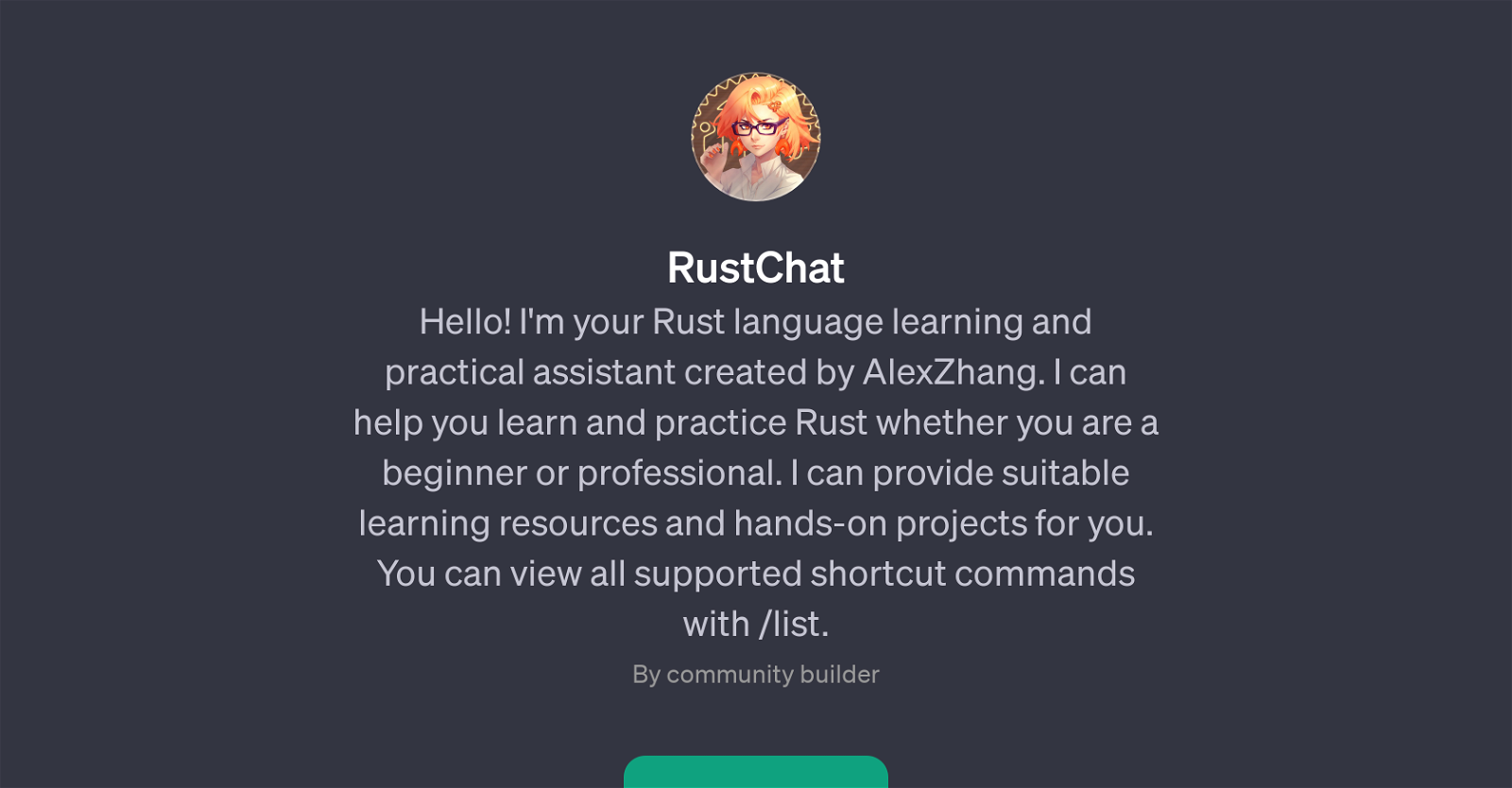 RustChat website