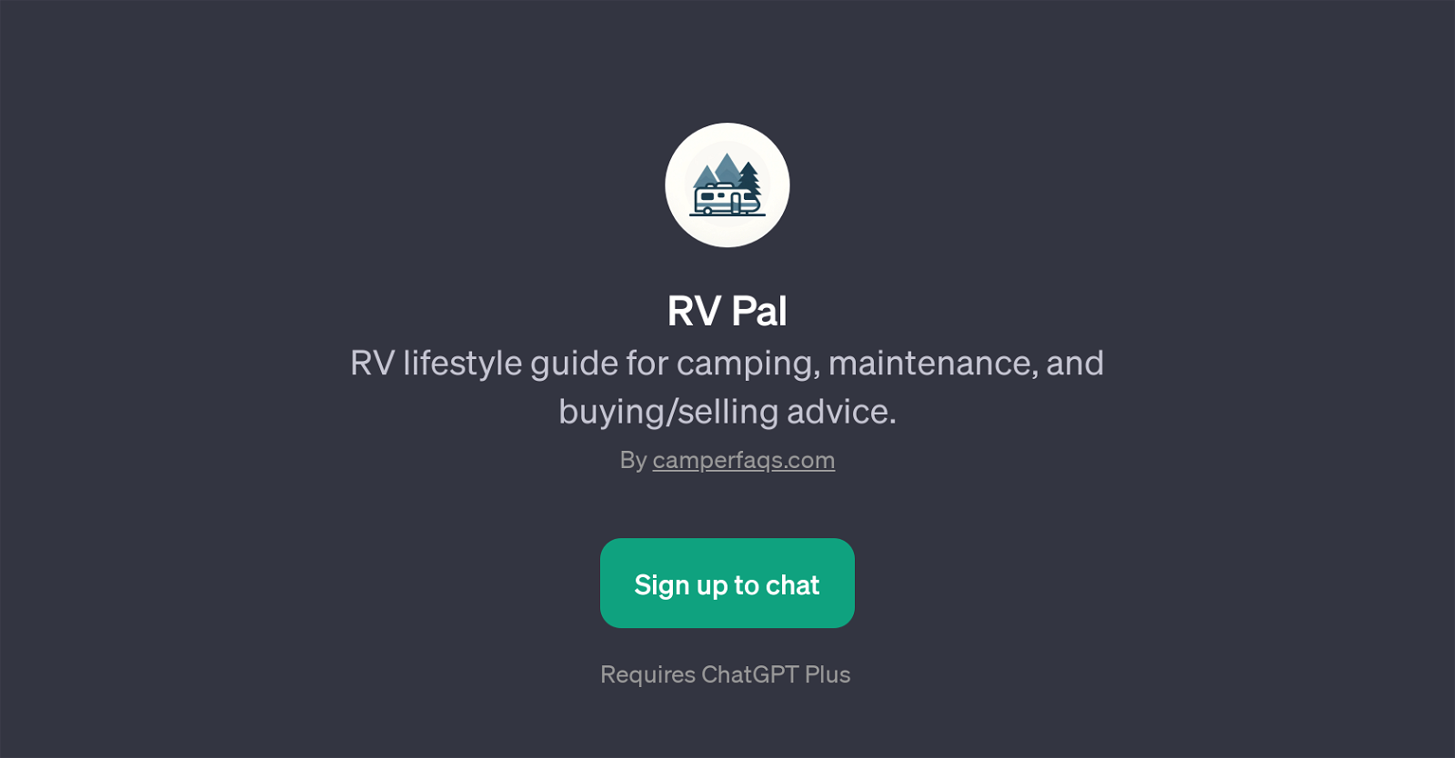 RV Pal website