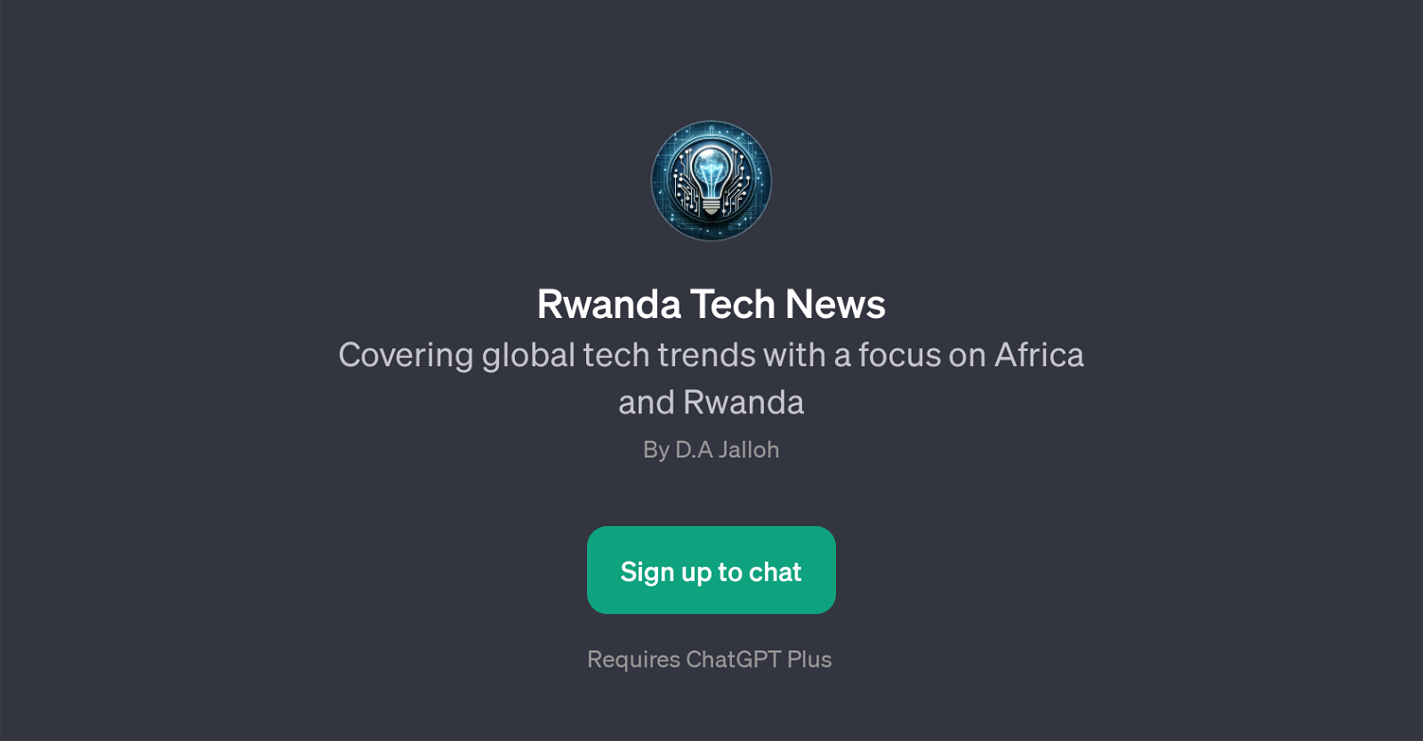 Rwanda Tech News GPT website