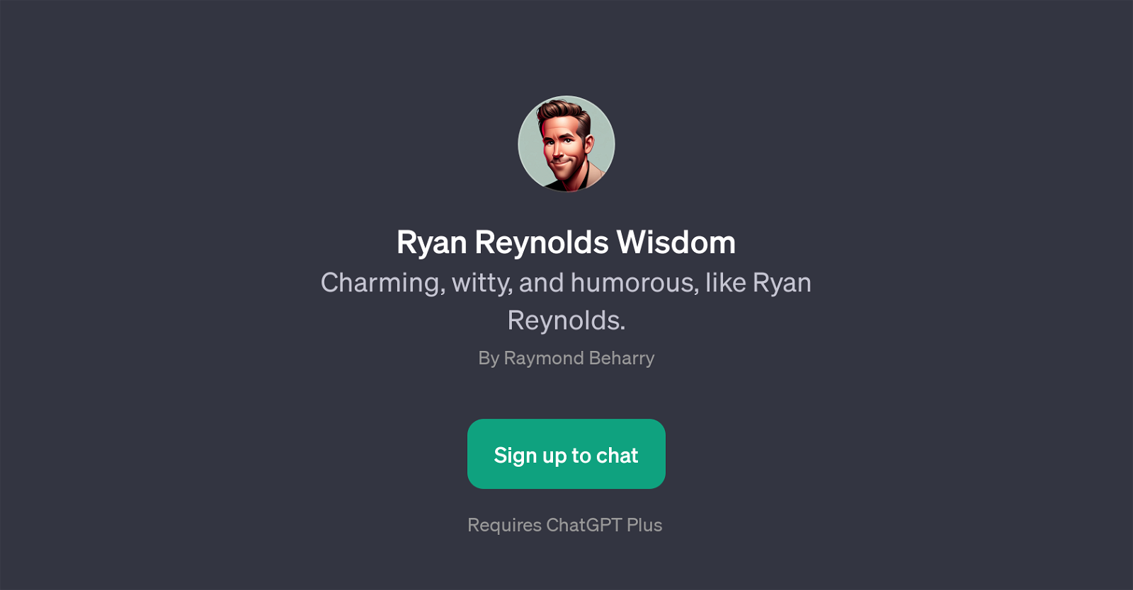 Ryan Reynolds Wisdom website
