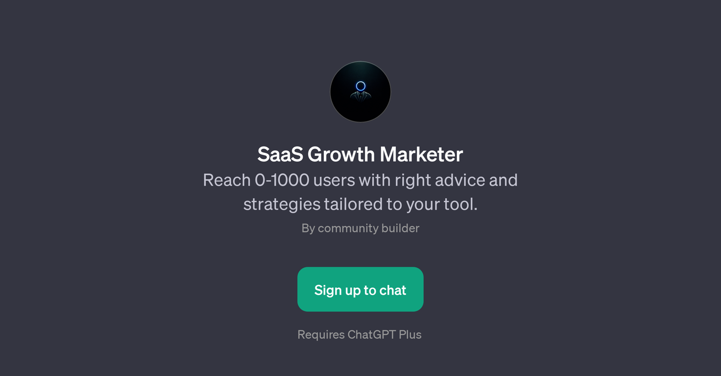 SaaS Growth Marketer GPT website