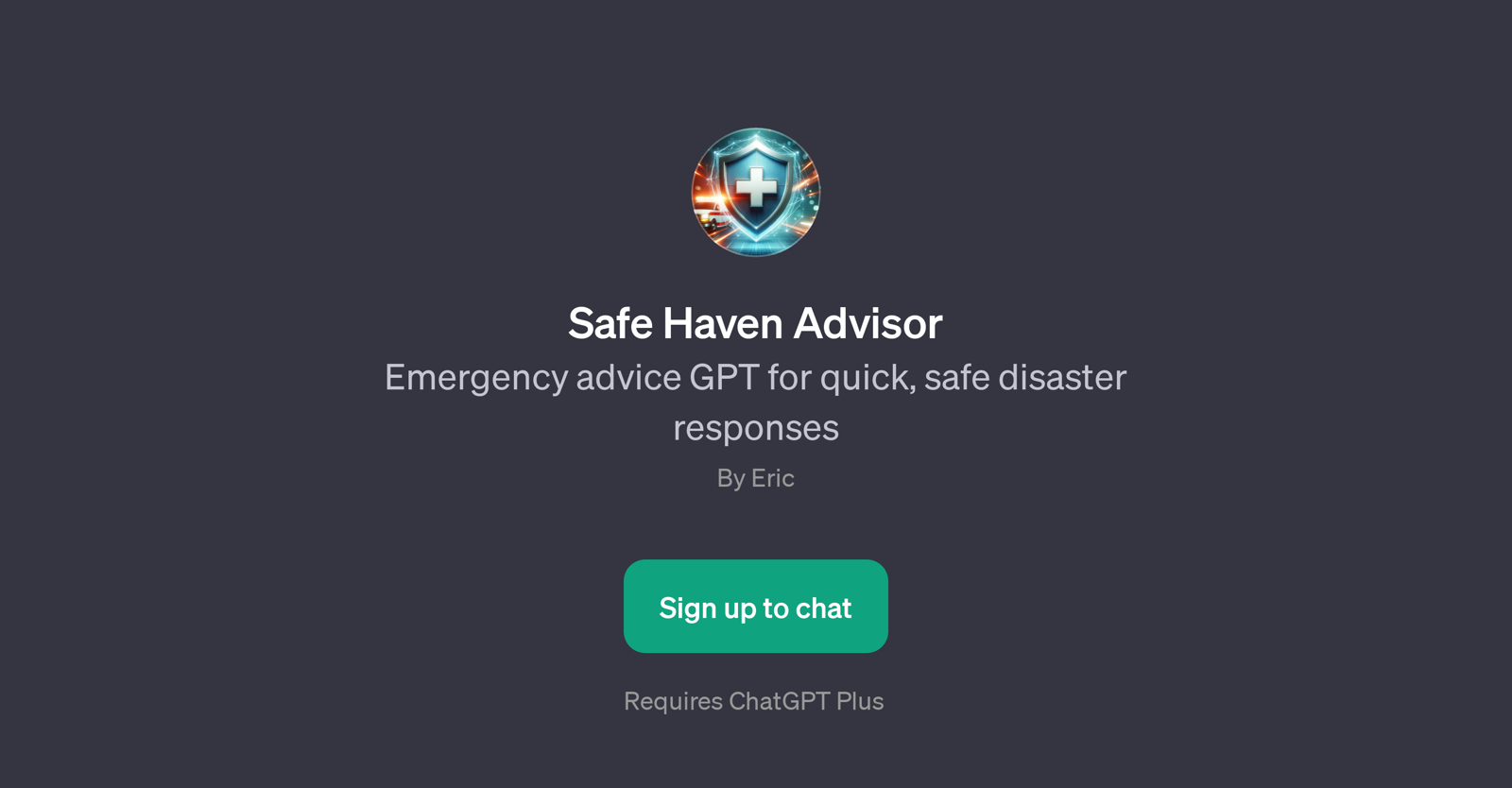 Safe Haven Advisor website