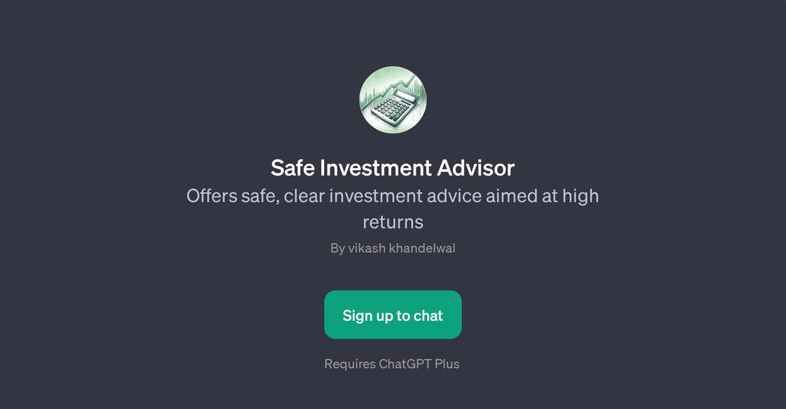 Safe Investment Advisor website