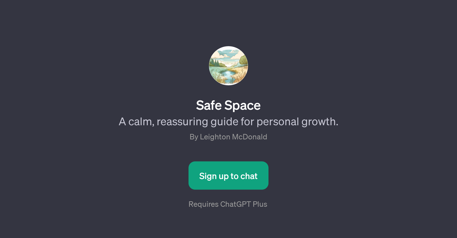 Safe Space website