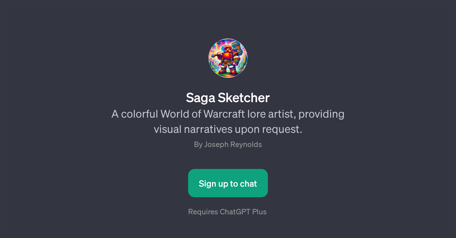 Saga Sketcher website
