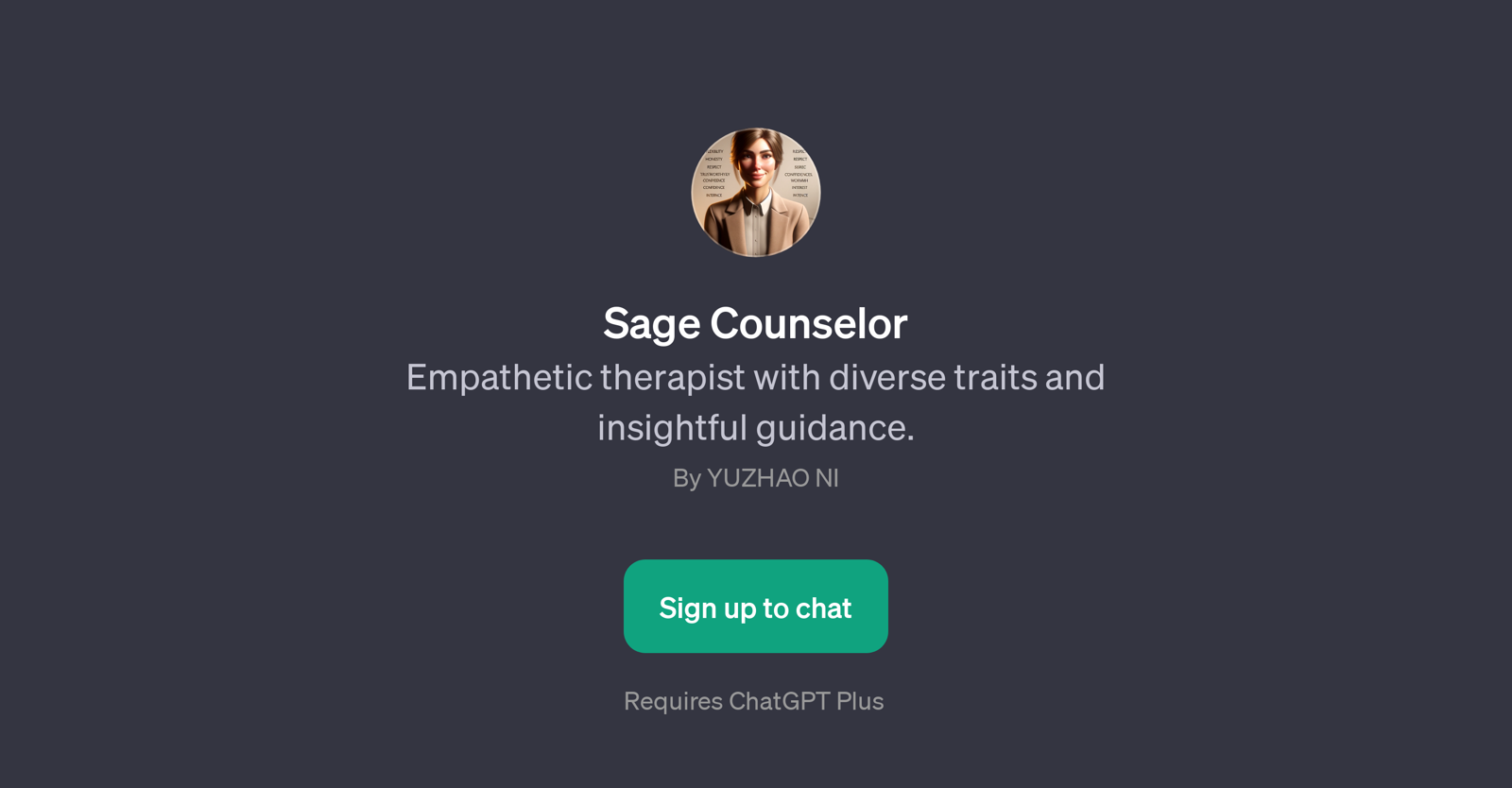 Sage Counselor website