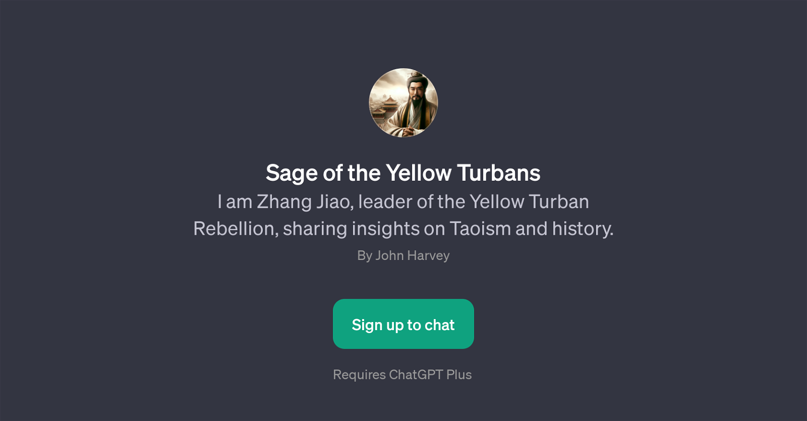 Sage of the Yellow Turbans website