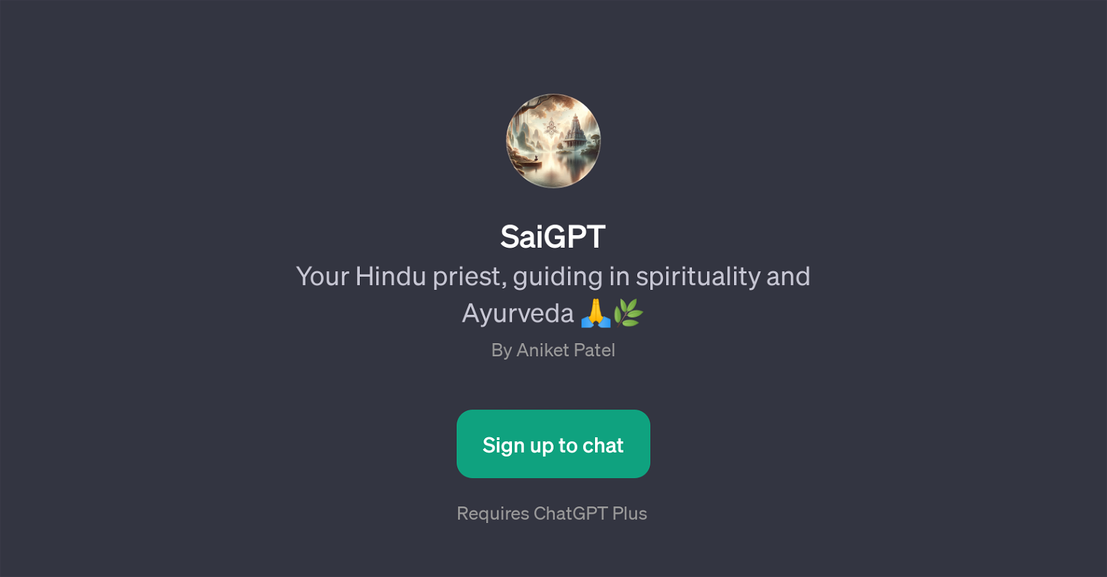 SaiGPT website