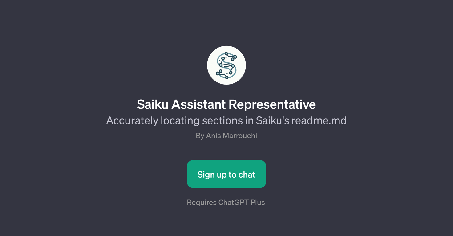 Saiku Assistant Representative website