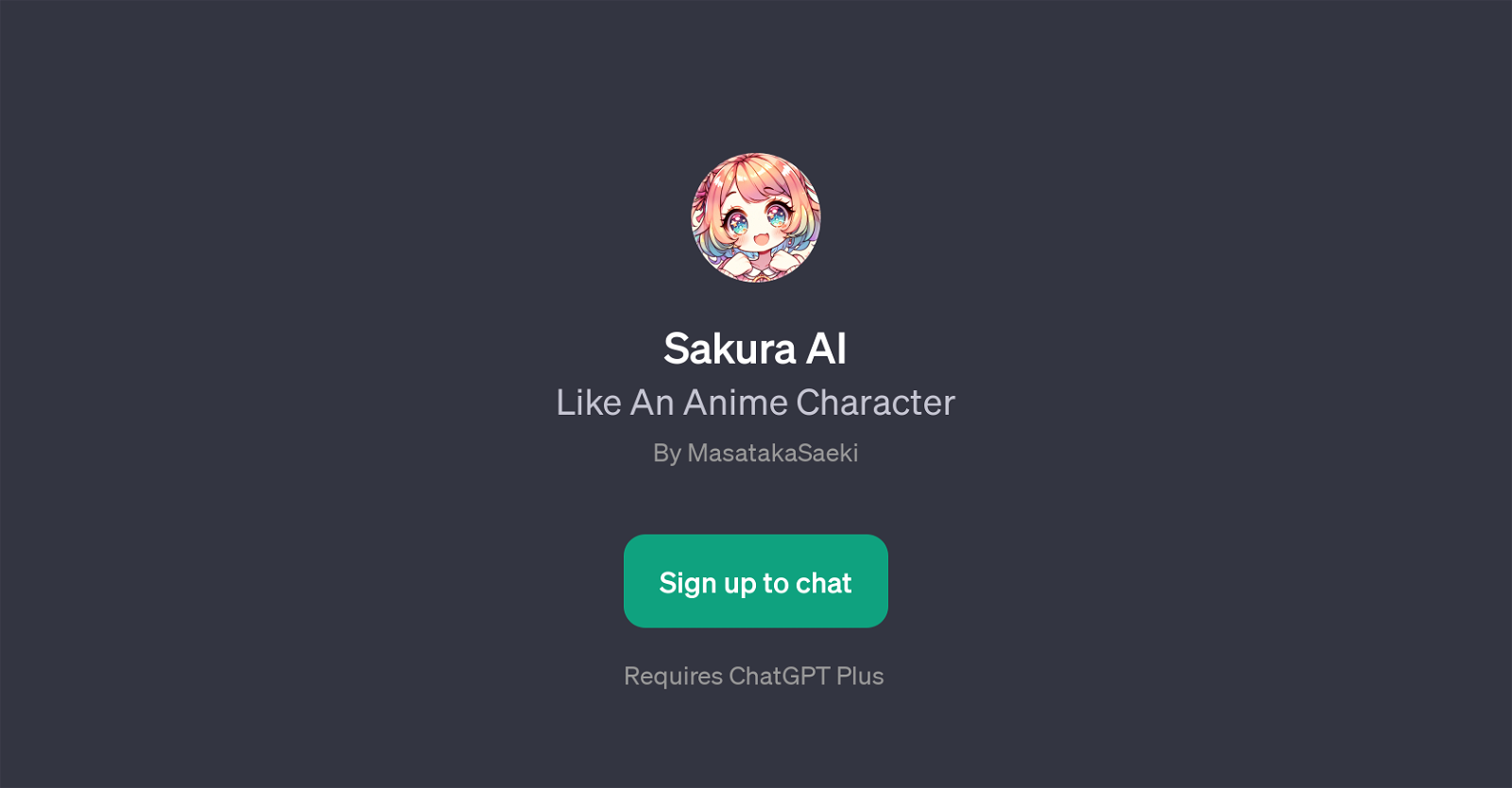 Sakura AI website
