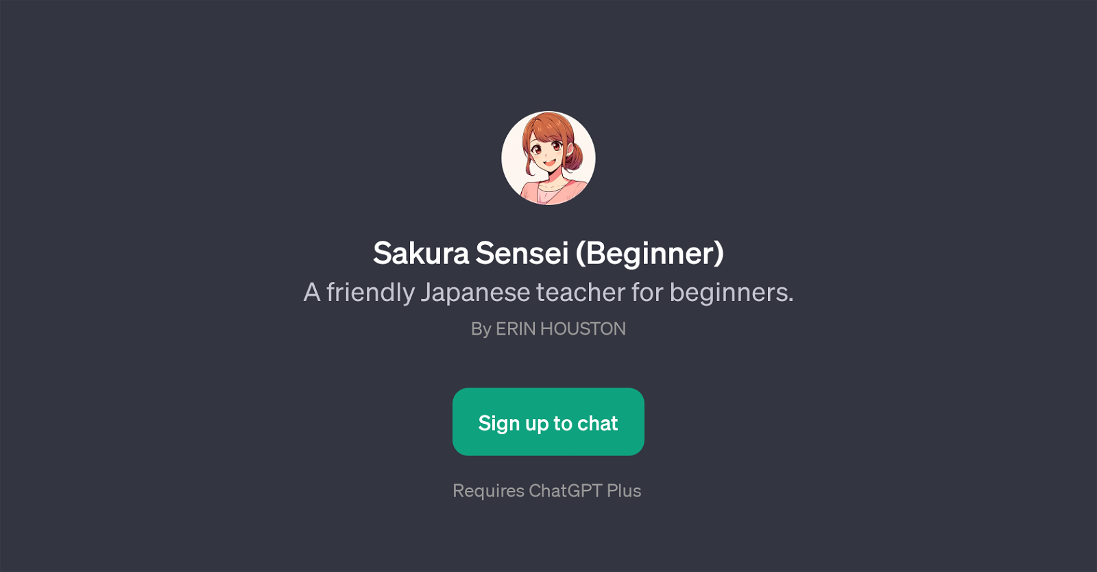 Sakura Sensei (Beginner) website