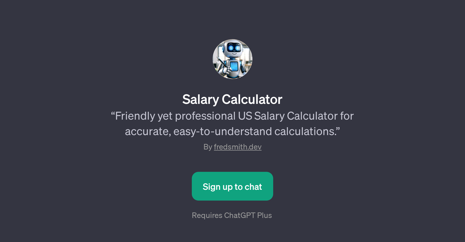 Salary Calculator website