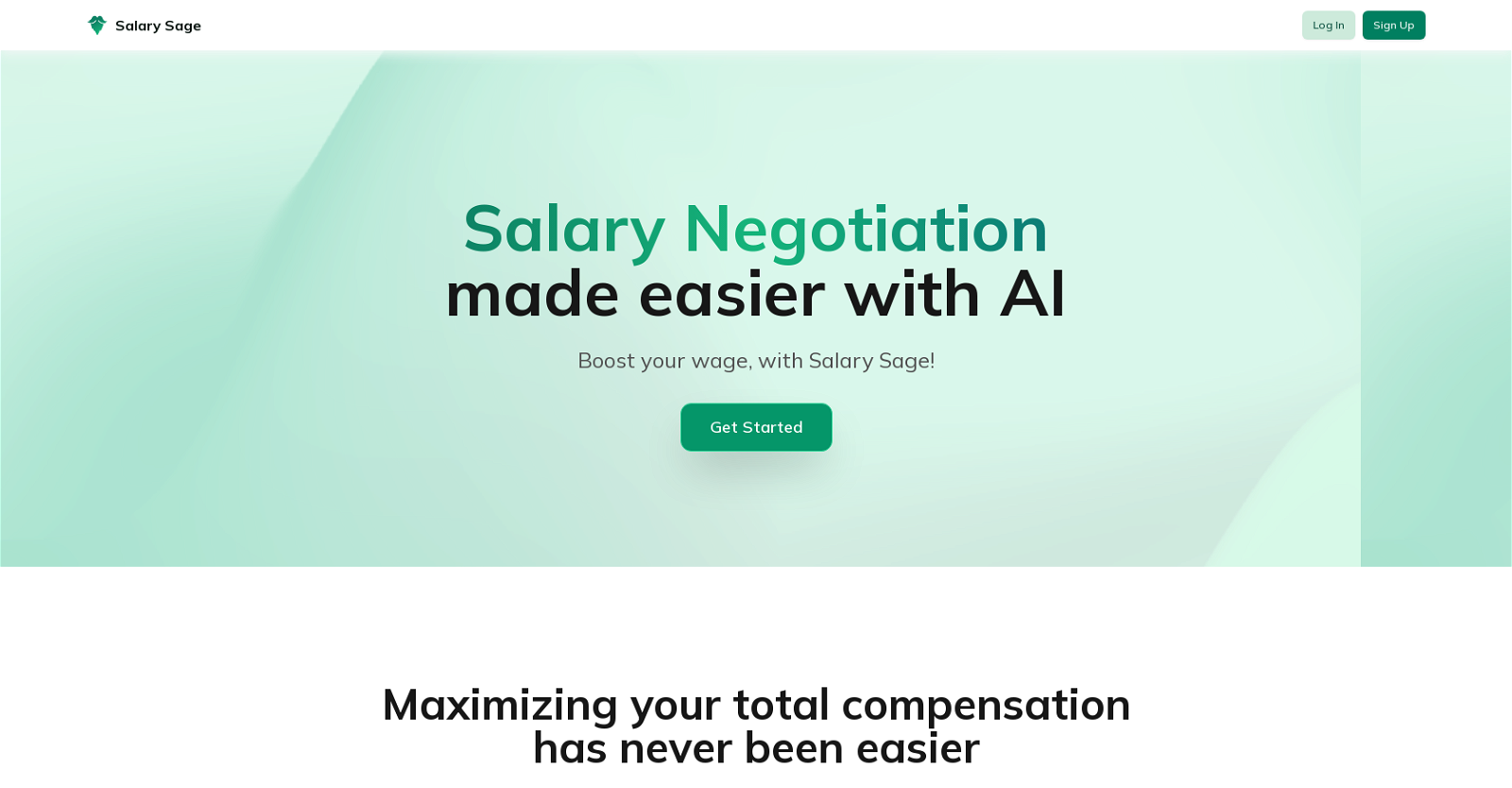 Salary Sage website