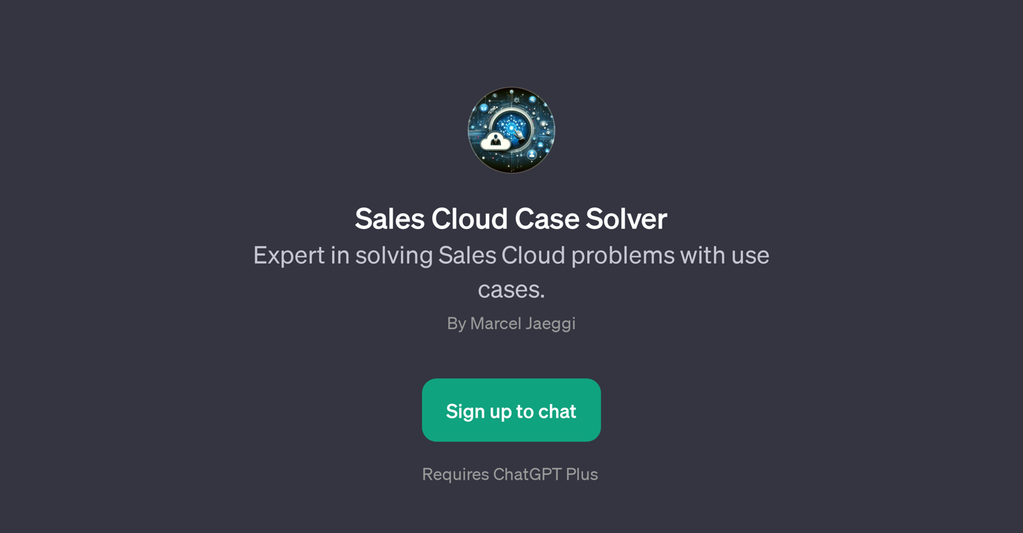 Sales Cloud Case Solver website
