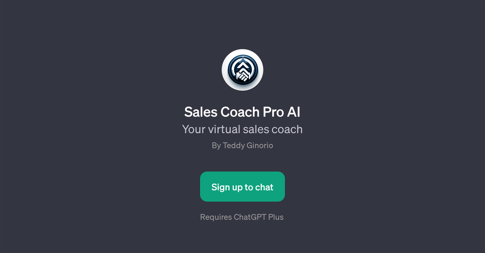 Sales Coach Pro AI website