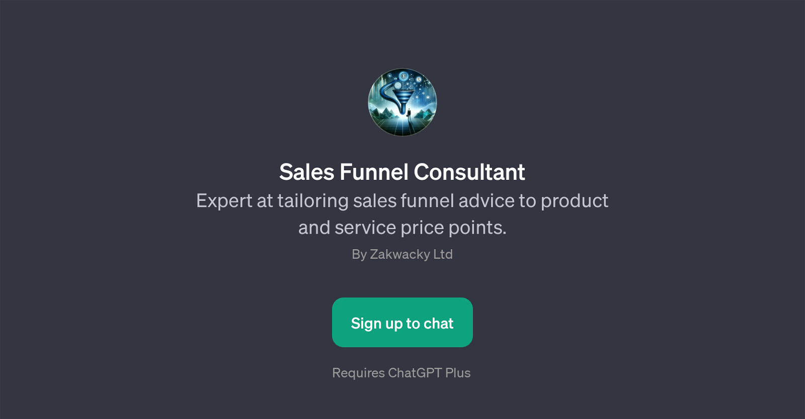 Sales Funnel Consultant website