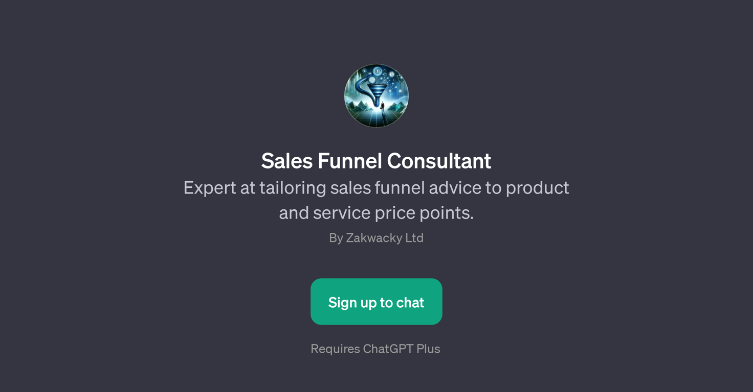 Sales Funnel Consultant website