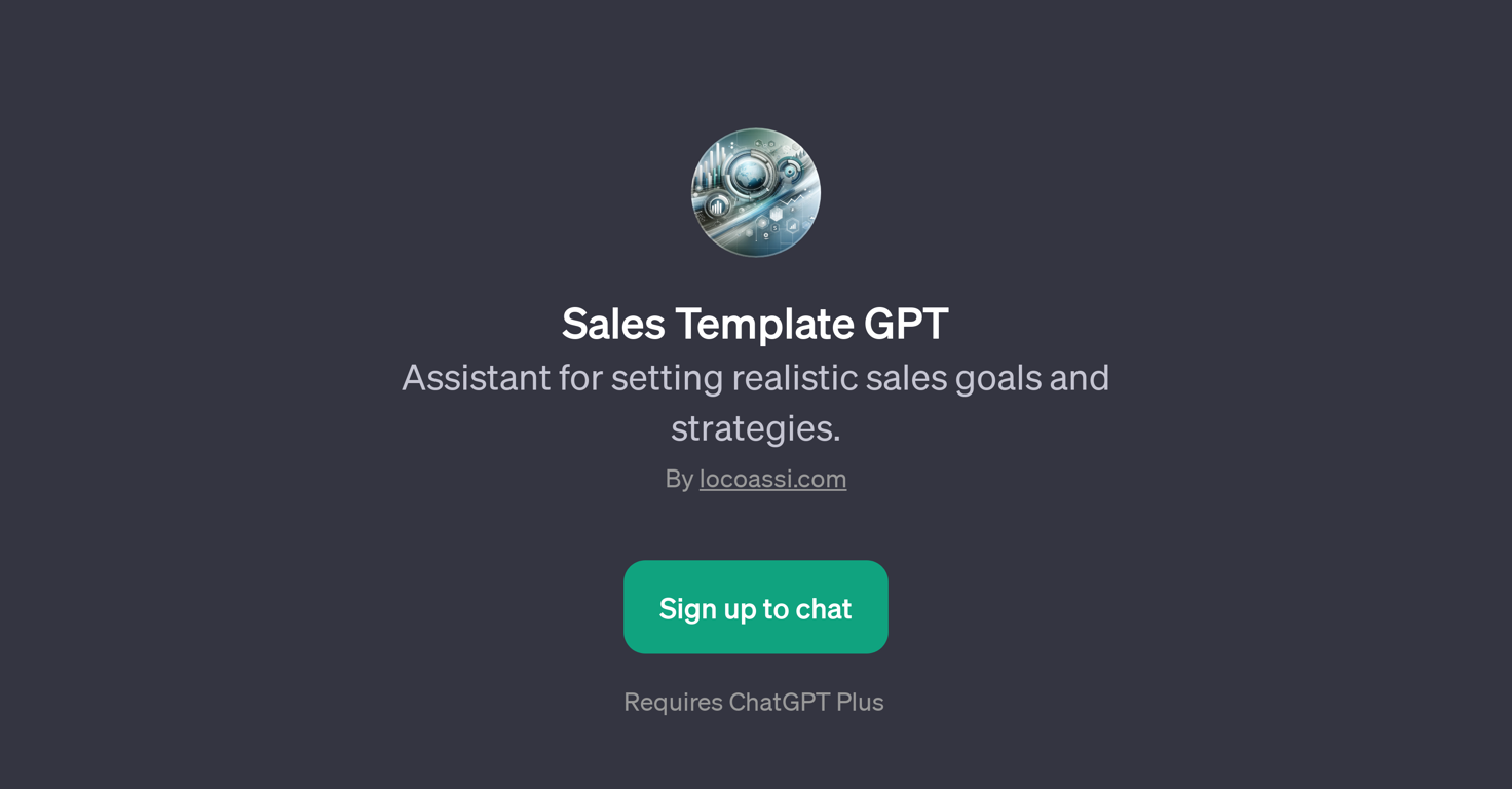 Sales Template GPT website