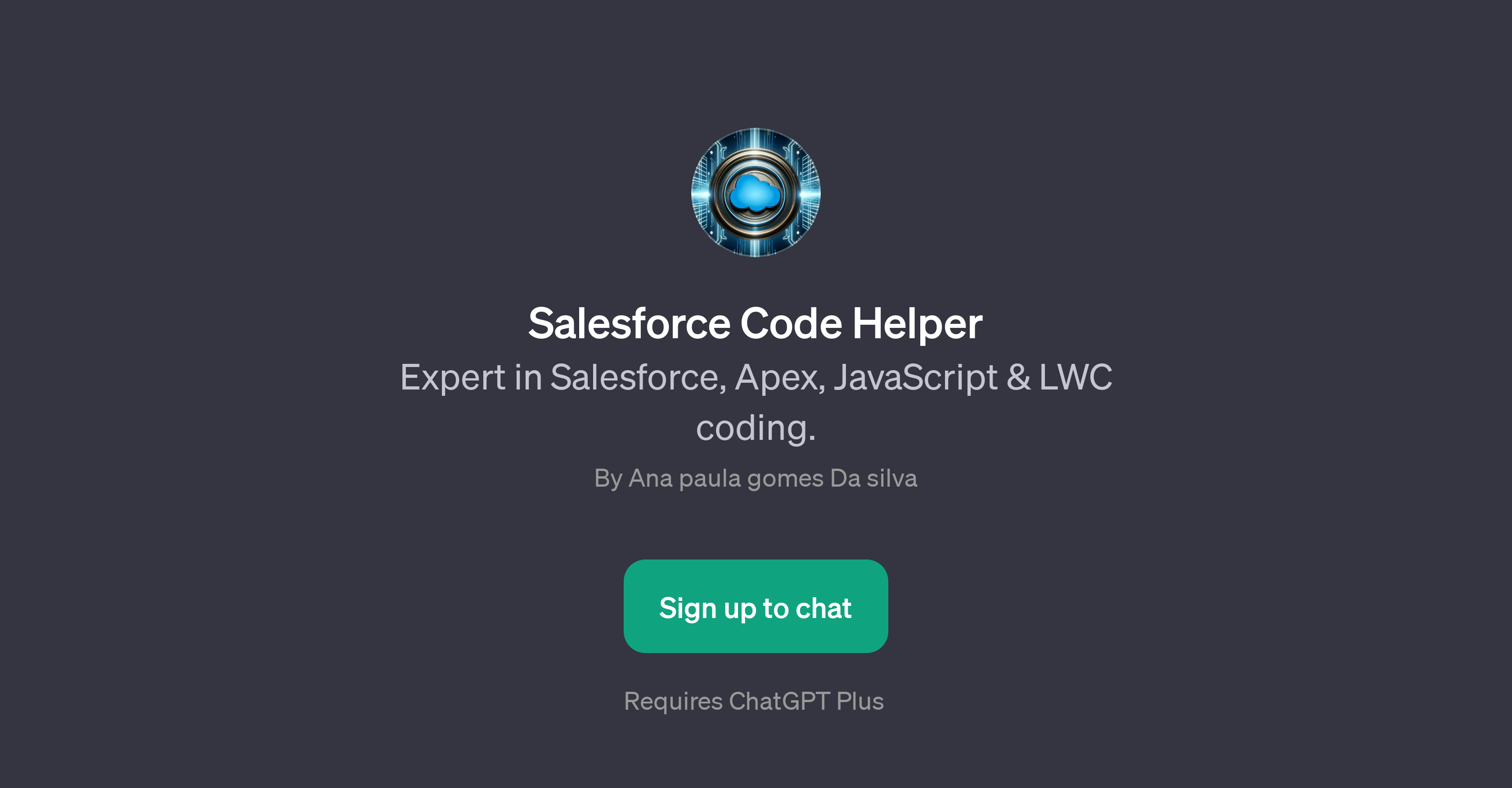 Salesforce Code Helper - Salesforce coding - TAAFT