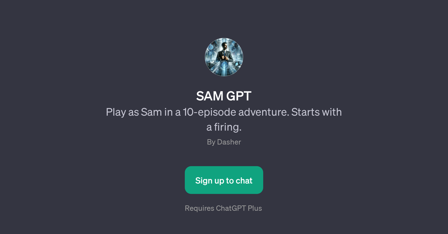 SAM GPT website