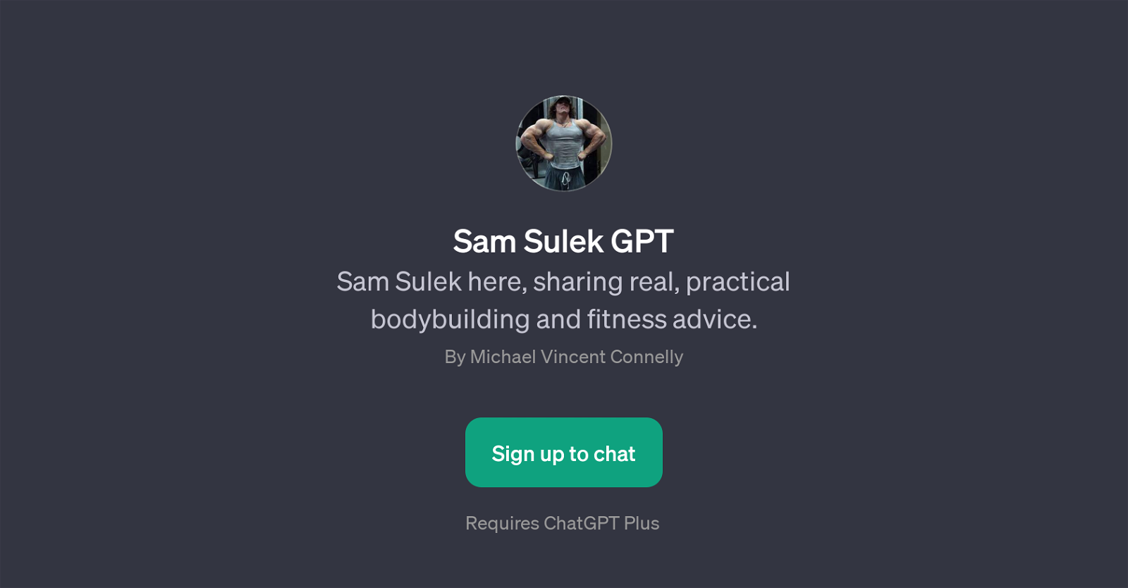 Sam Sulek GPT website