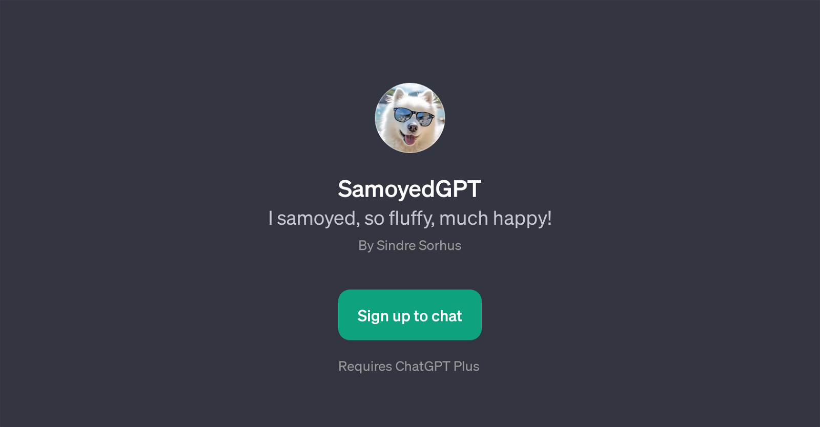 SamoyedGPT website
