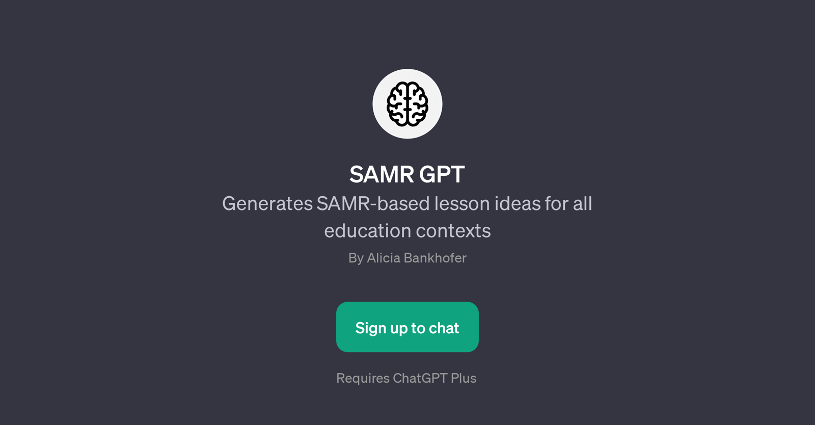 SAMR GPT website