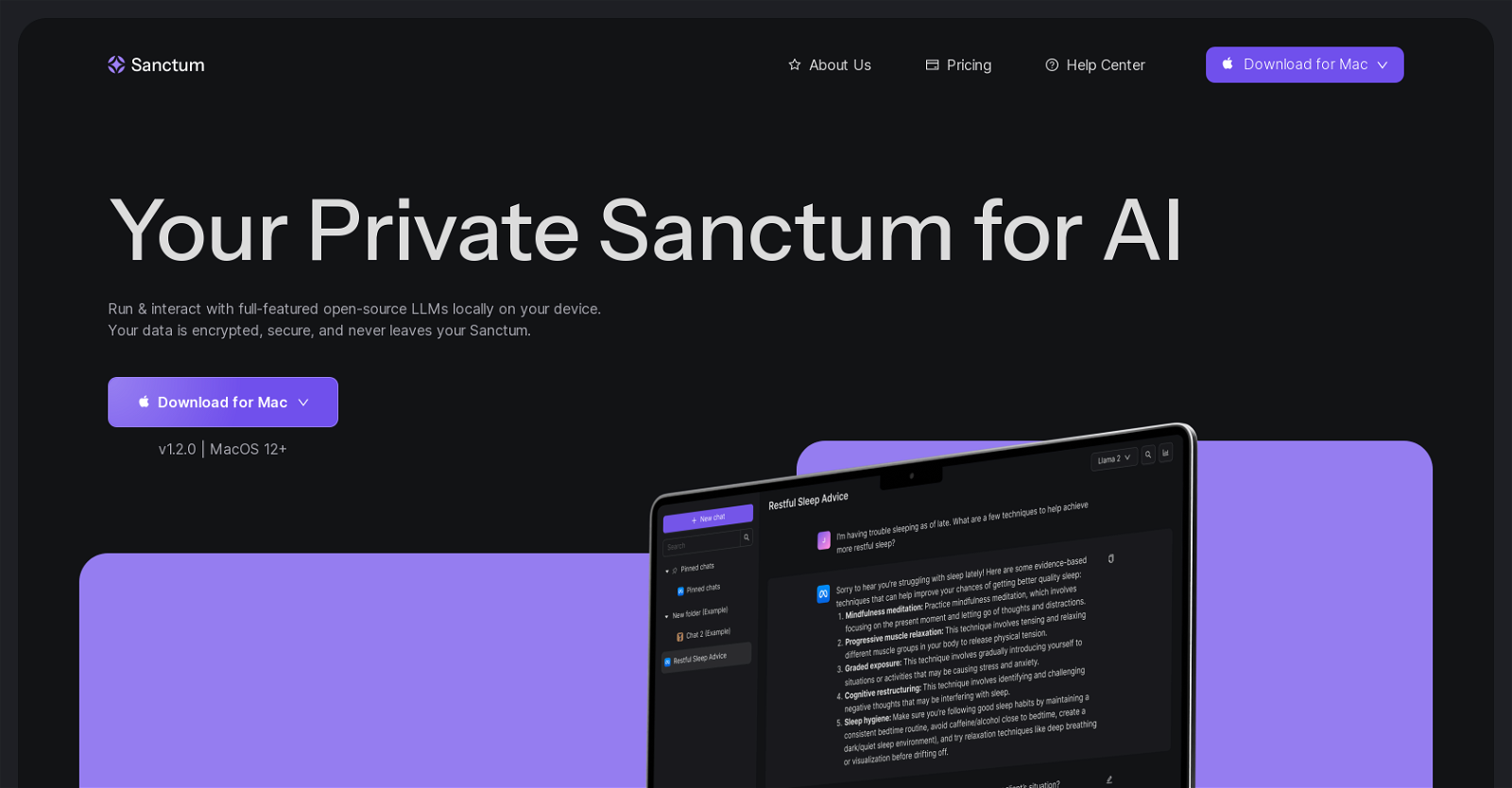 Sanctum website