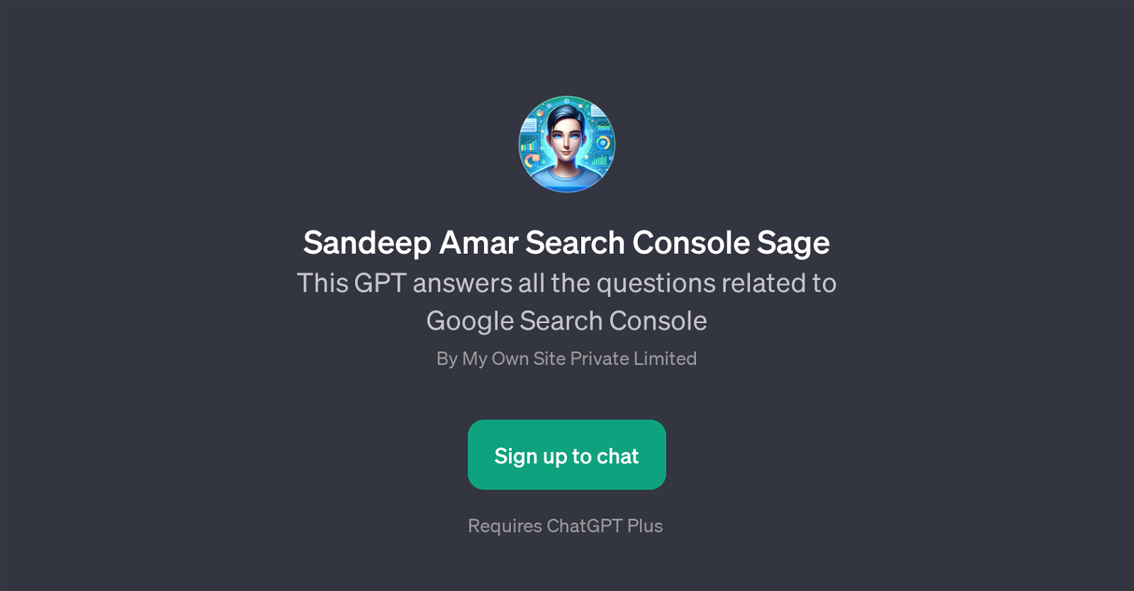 Sandeep Amar Search Console Sage website