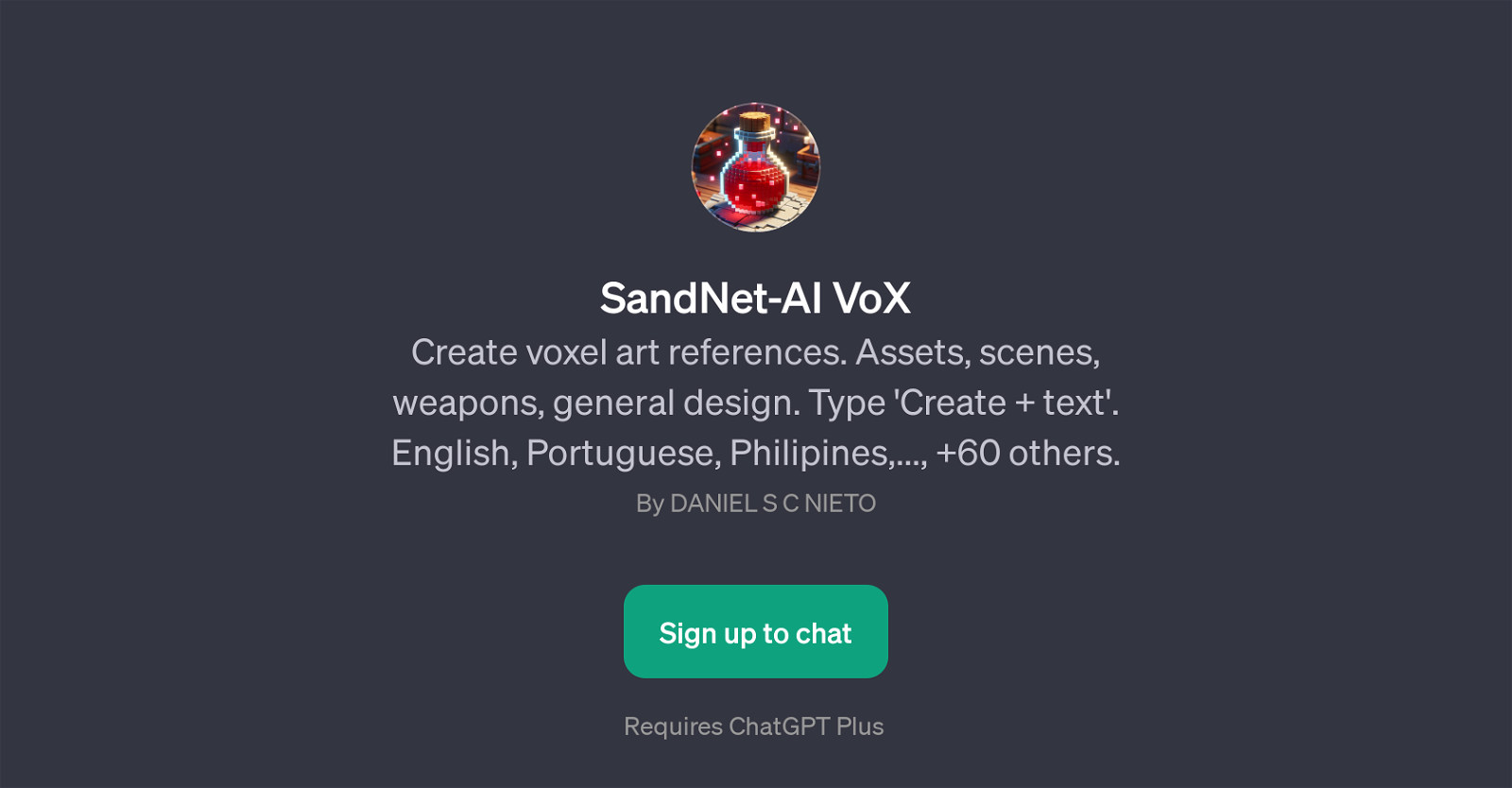 SandNet-AI VoX website