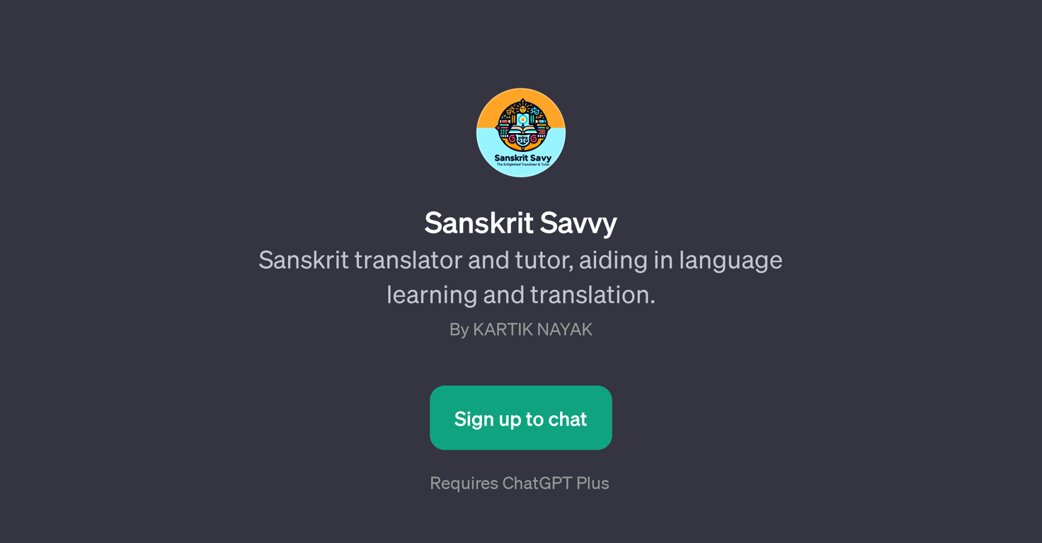 Sanskrit Savvy website