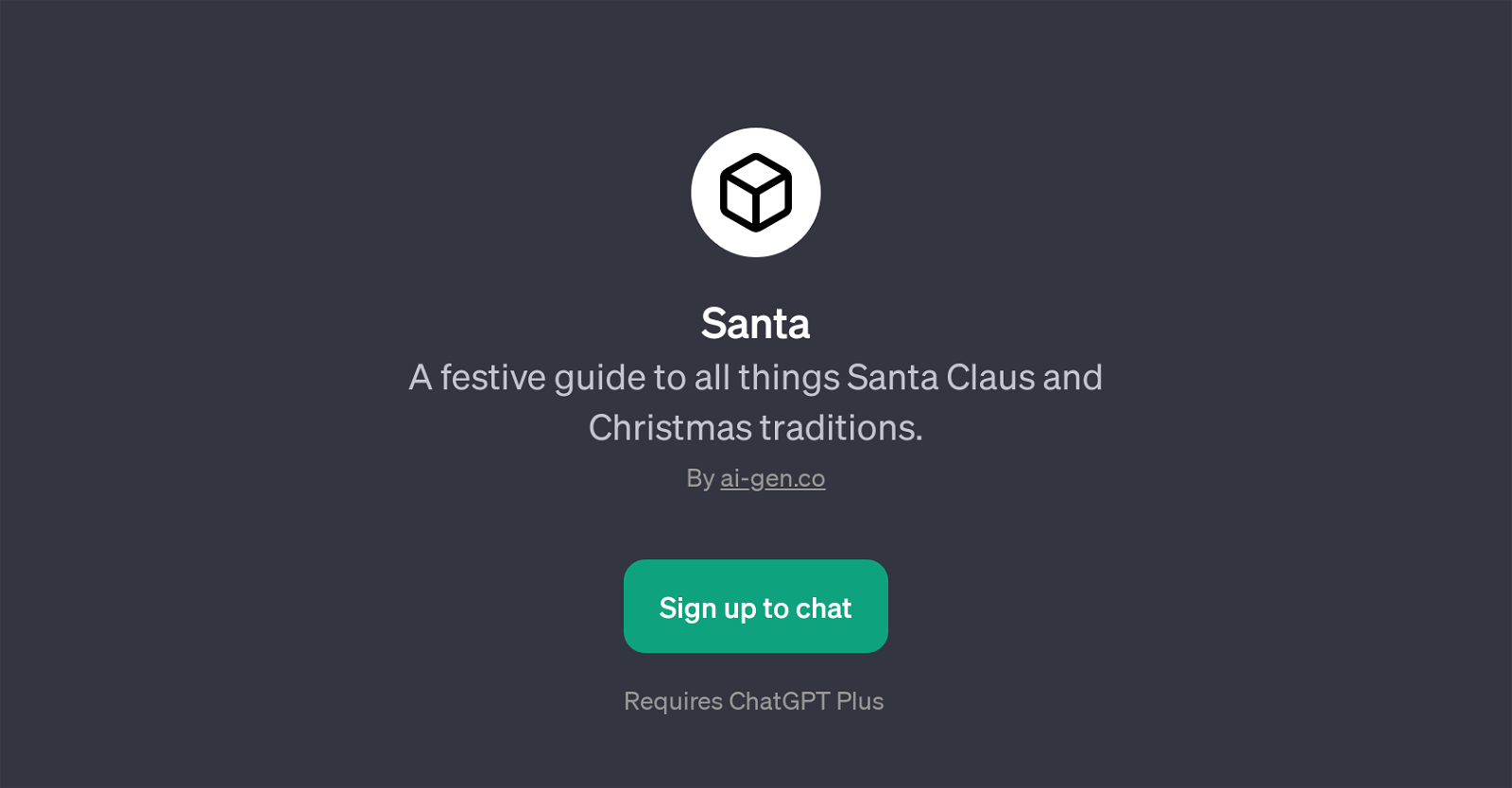 Santa website