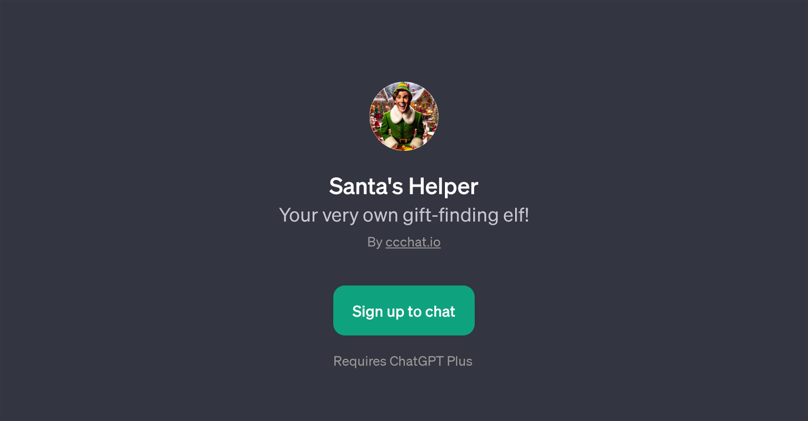 Santa's Helper website