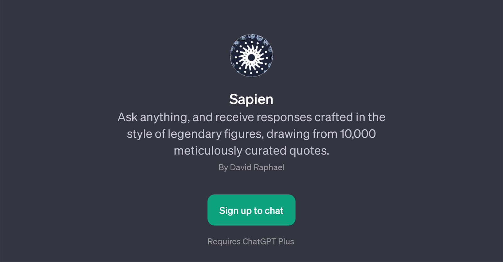 Sapien website