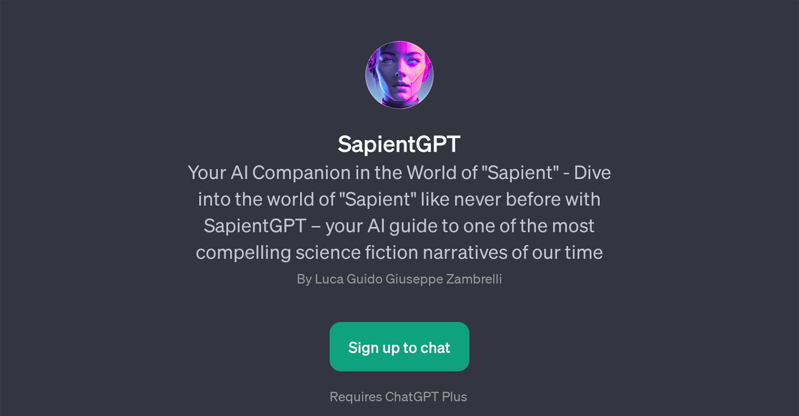 SapientGPT website